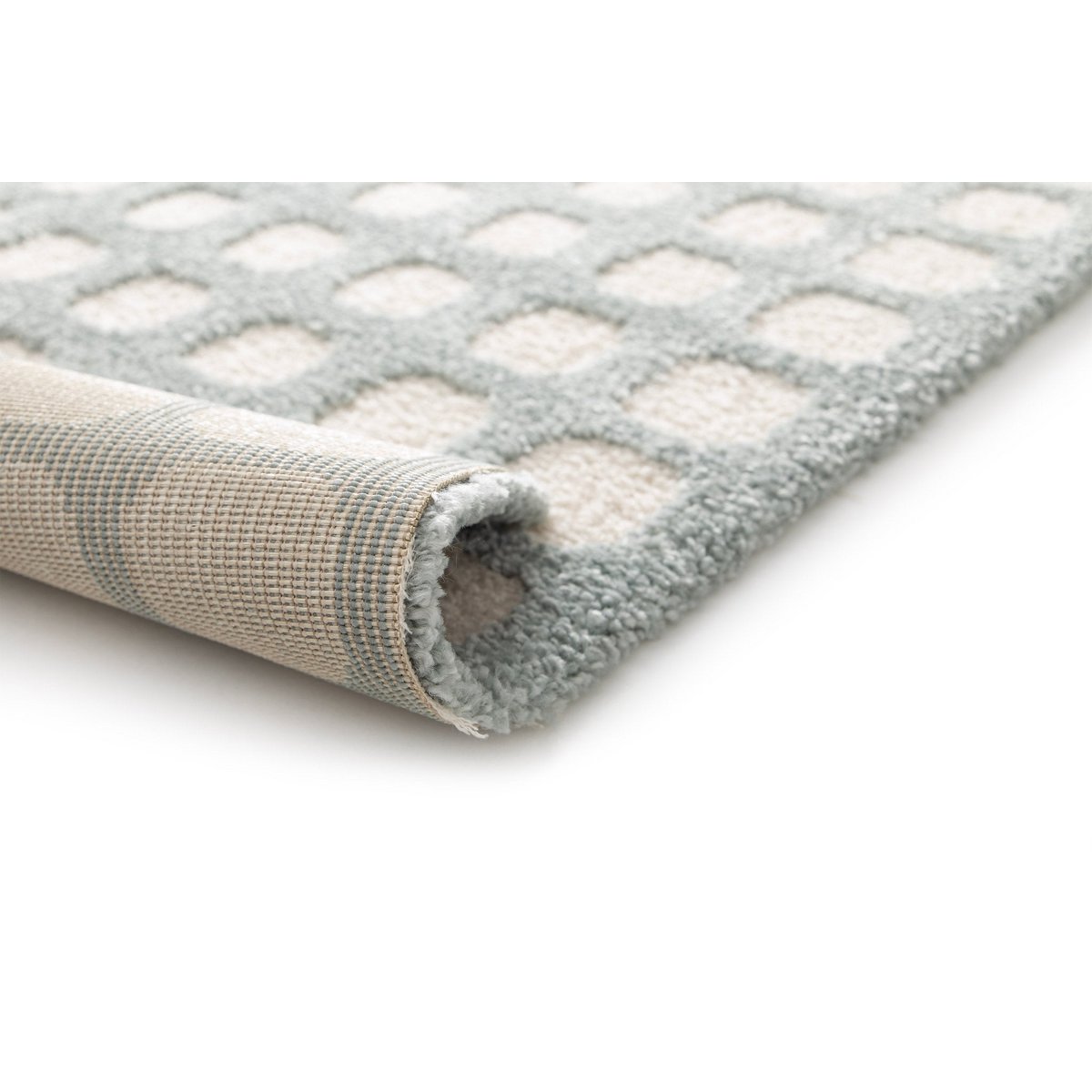 Soft pixel rug - Light Blue