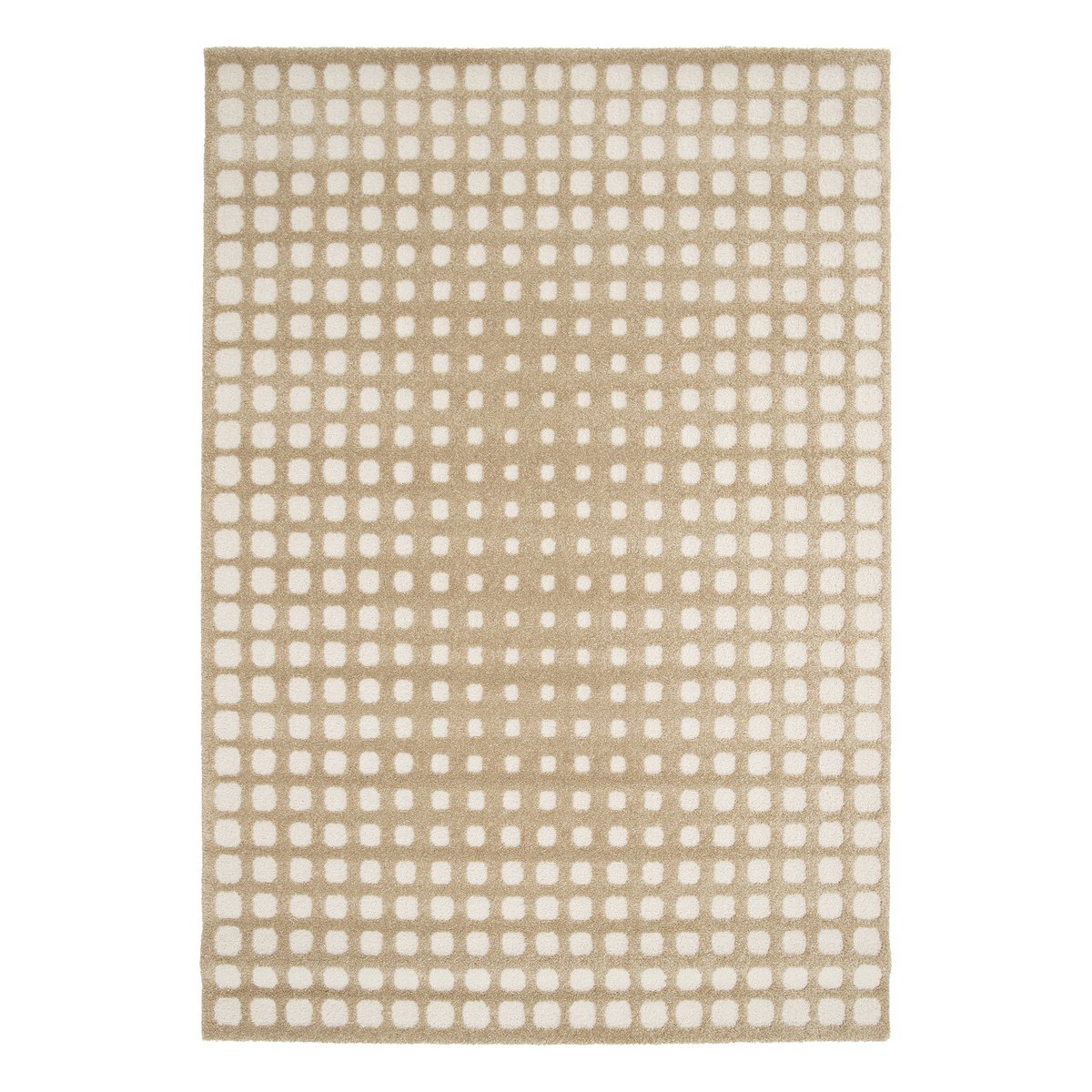 Soft pixel rug - Caramel