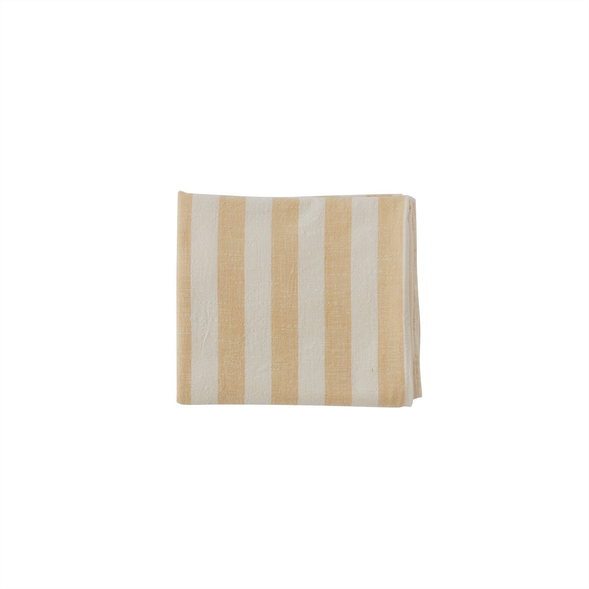 Striped tablecloth - Chocolate