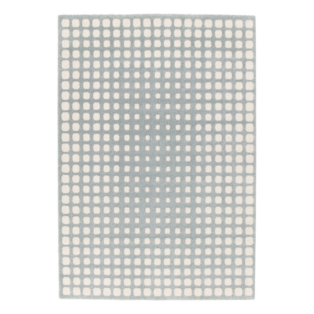 Soft pixel rug - Light Blue