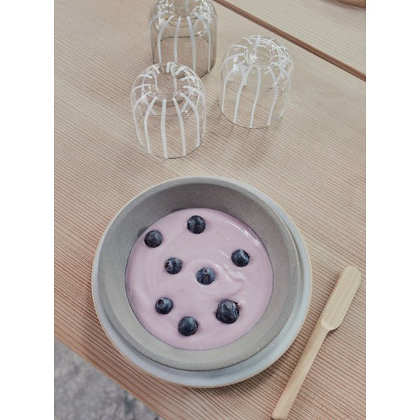 Deep Plate - Set of 2 - Natural
