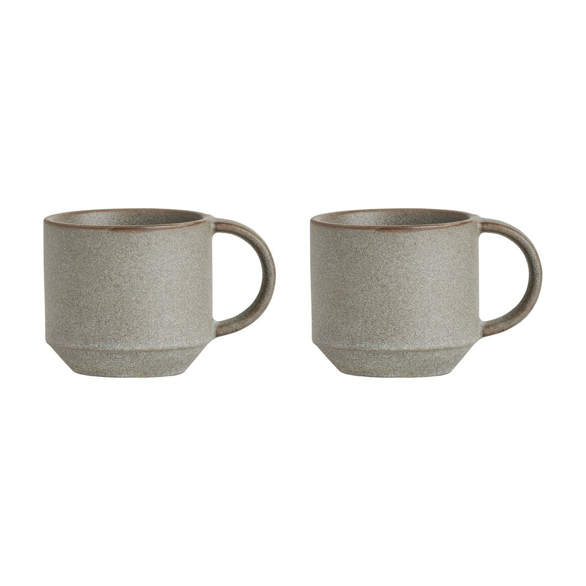 Ceramic mug - Set of 2 - Blue