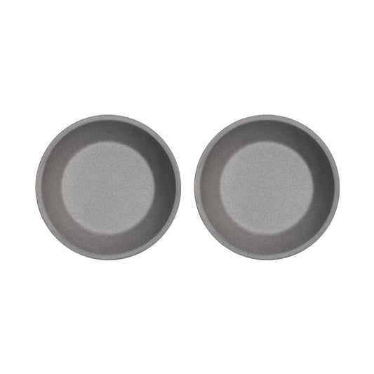 Deep Plate - Set of 2 - Grey
