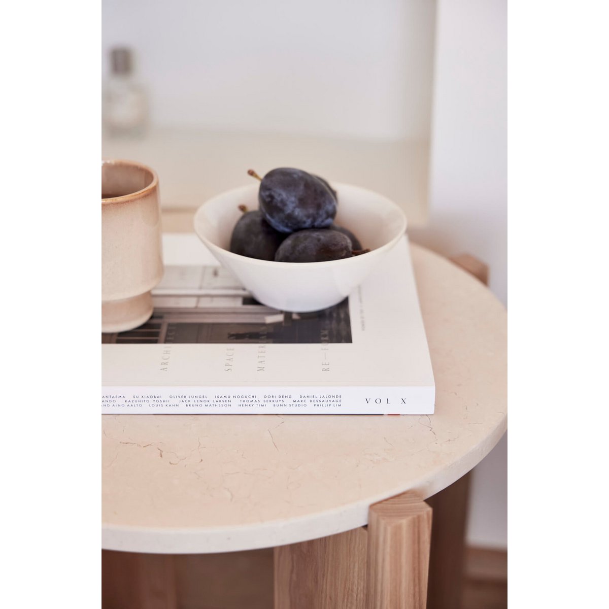Ceramic bowl - Medium - White