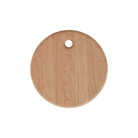 100% Oak cutting board - Round