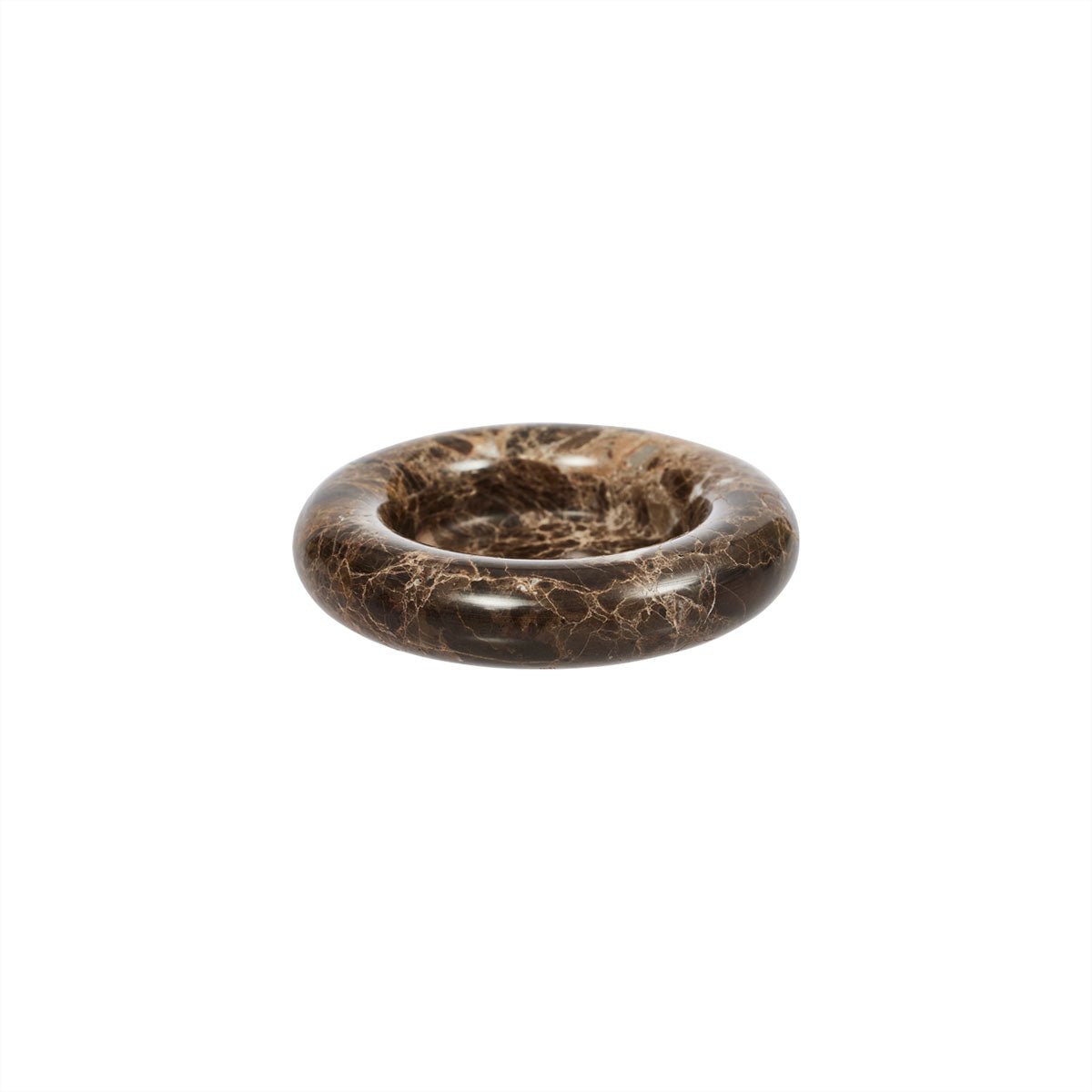 Marble candleholder - Large - Natural