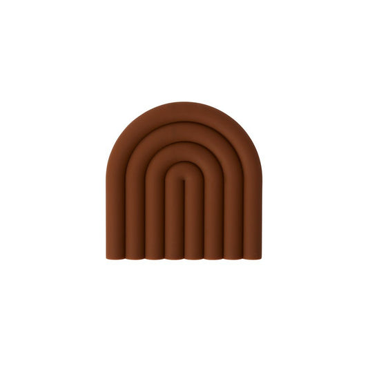 Rainbow trivet - Terracotta