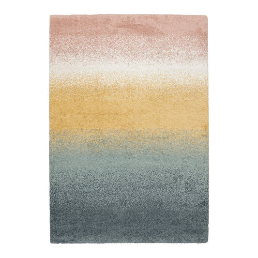 Soft high-pile rug ombré