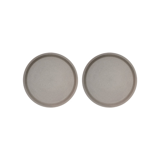 Dinner Plate - Set of 2 - Grey